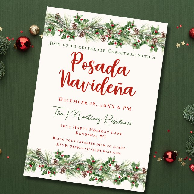 Invitación Navidades Fiesta de la Verdedad de la Posada Navid (Subido por el creador)