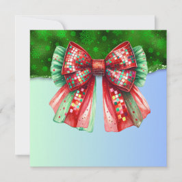 Invitación Navidades Fiesta Drip Bling Festividad Feliz Navid