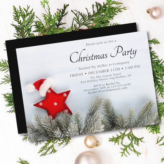Invitación Navidades Fiesta Festividad Corporativa Moderna (Subido por el creador)