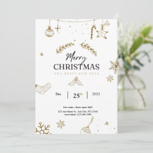 Invitación Navidades Fiesta Fiesta de vacaciones Niños navida