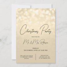 Navidades Fiesta Glam Gold Lights Sparkle
