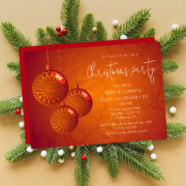 Invitación Navidades Fiesta Holiday Moda moderna Corporativa
