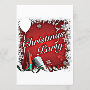 INVITACIÓN NAVIDADES FIESTA/INVITACIÓN DE VACACIONES