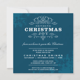 Invitación NAVIDADES FIESTA INVITAR :: enviar alegría a los n