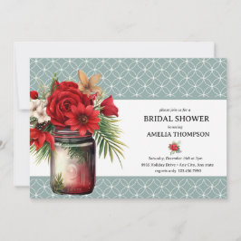 Invitación Navidades Floral | Navidades Bridal Shower