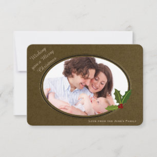 Invitación Navidades fotográficos Personalizados de efectos a
