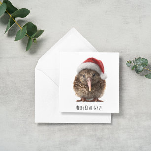 Invitación Navidades guapos Kiwi, personalizado