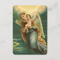 Navidades Guardan Al Ángel Y Al Niño Jesús