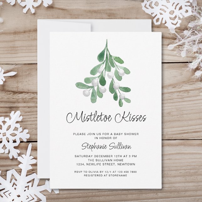 Invitación Navidades Holiday Baby Shower (Subido por el creador)