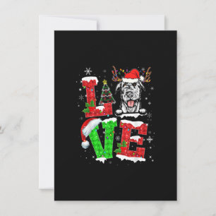 Invitación Navidades irlandeses de árbol de perro lobo ilumin