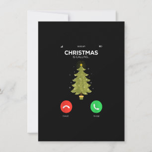 Invitación Navidades llaman a Navidades Pajama Funny X-Mas