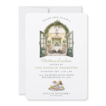 Navidades Luncheon | Comedor verde