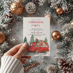 Invitación Navidades maleducados brillan Navidades de fiesta 