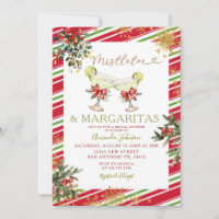Navidades Mistletoe y Margaritas Bridal Shower