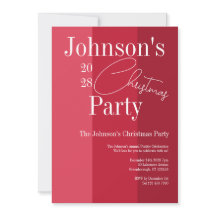 Navidades modernos Fiesta banda roja