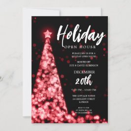 Invitación NAVIDADES MODERNOS Fiesta de la Casa Abierta