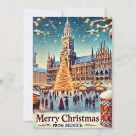 Invitación Navidades nostálgicos en Munich - Encanto de vacac