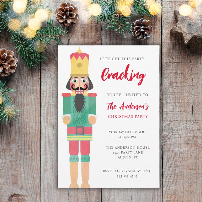 INVITACIÓN NAVIDADES NUTCRACKER FIESTA VACACIONES (Subido por el creador)