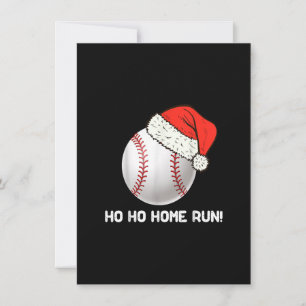 Invitación Navidades Ornamentos de Renos de Béisbol Navidad P