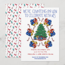 Navidades patrióticos personalizados