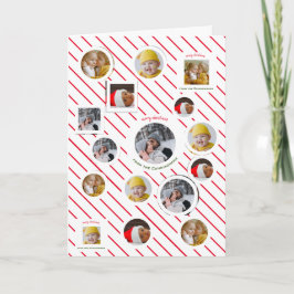 Invitación Navidades personalizados de vacaciones 🎄 cuatro f