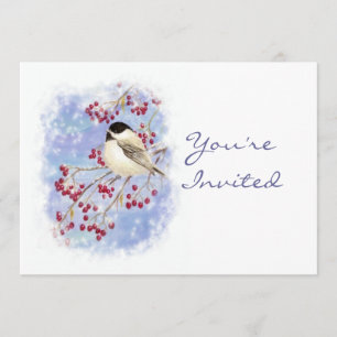 Invitación Navidades Personalizados Fiesta invitan a Bird Win