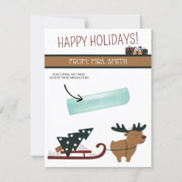 Invitación Navidades personalizados, pequeños regalos, tarjet