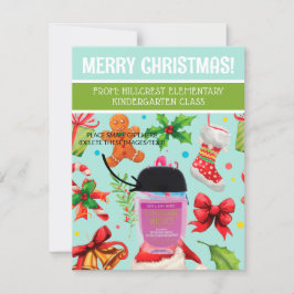 Invitación Navidades personalizados, pequeños regalos, tarjet