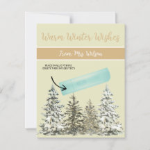 Navidades personalizados, pequeños regalos, tarjet