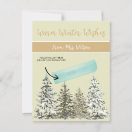 Invitación Navidades personalizados, pequeños regalos, tarjet