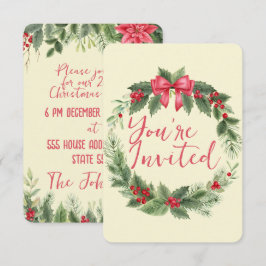Invitación Navidades personalizados personalizados