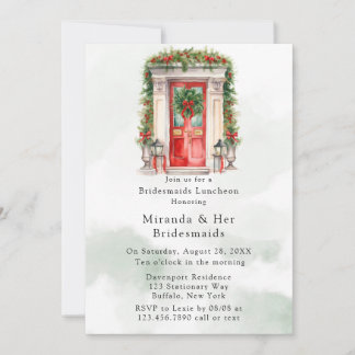 Invitación Navidades Puertas de la Iglesia Novias de Invierno