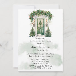 Invitación Navidades Puertas de la Iglesia Novias de Invierno