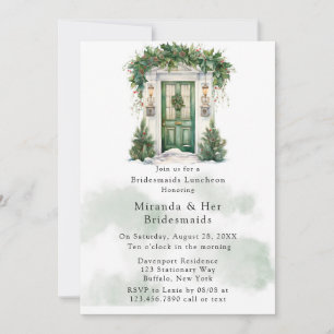 Invitación Navidades Puertas de la Iglesia Novias de Invierno