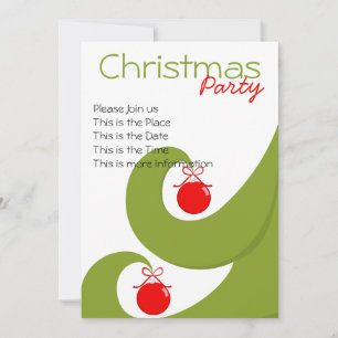 Invitación Navidades rápidos