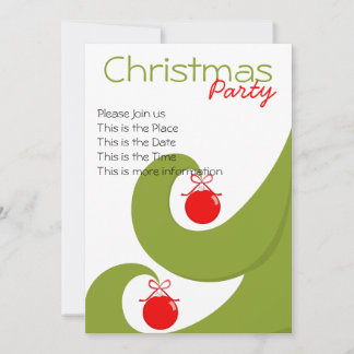 Invitación Navidades rápidos