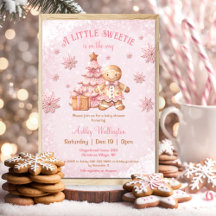 Navidades rosados Chica hombre pan de jengibre Bab
