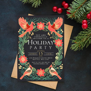 Invitación Navidades rusos encantados Fiesta de feriados card