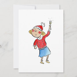 Invitación Navidades Saludan