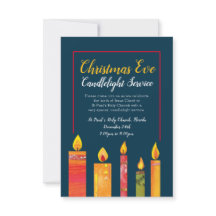 Navidades servicio de velas cinco velas de arte