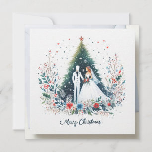 Invitación Navidades Tema Boda carta A Winter Wonderland