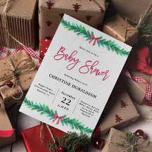 Navidades Winter Baby Shower