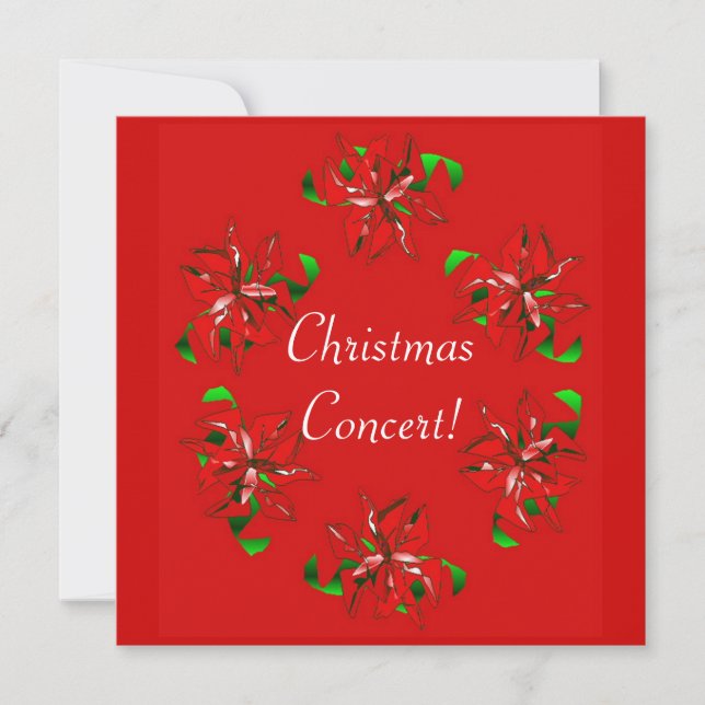 Invitación Navidades Wreath (Anverso)