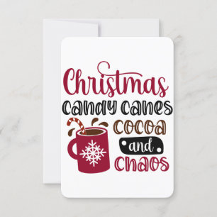 Invitación Navidades y Candy Canes