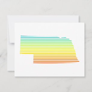 Invitación nebraska chill fade