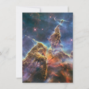 Invitación Nebulosa de Carina por el telescopio espacial Hubb