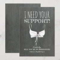 Necesita su ayuda Funny Bridesmaid Propuesta