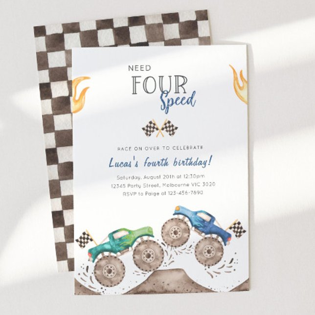 Invitación Necesito un camión de cuatro velocidades por cuart (Subido por el creador)