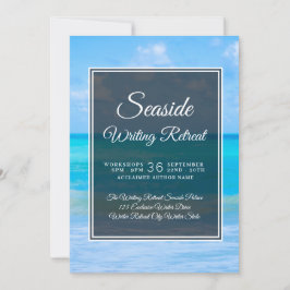 Invitación Negocio del coche de la vida del autor del