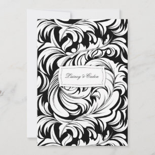 invitación negra de 311-Lavishly Lainey